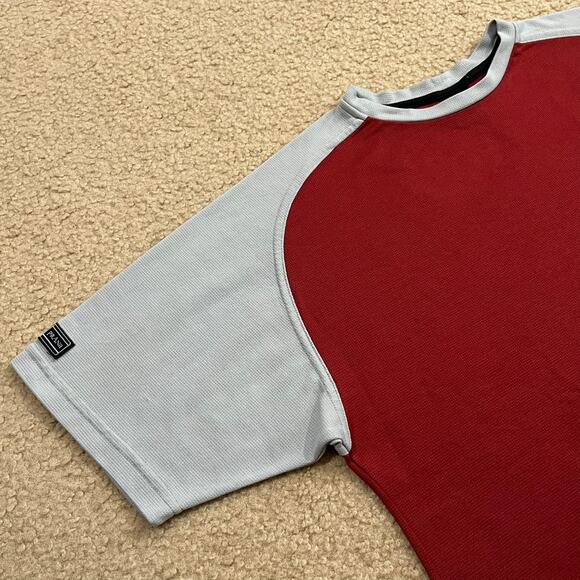 Vintage Parana Mens Red Athletic T Shirt Size XL USA Made - Picture 2 of 6